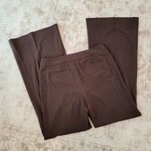 CAbi Dark Brown Wide Leg Trousers